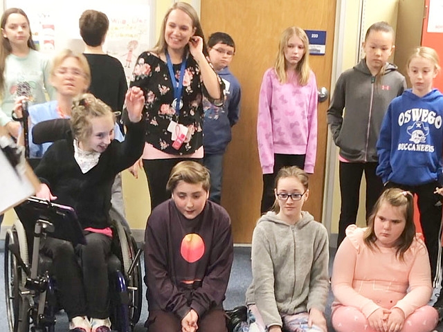 Peeps STEM Challenge Excites Minetto Fifth-Graders