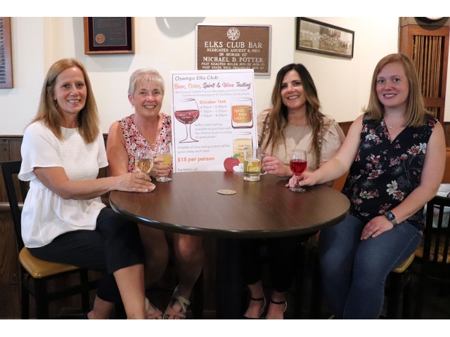 Oswego Elks Wine Tasting Event to be Held October 16th
