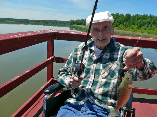 Michaud Residents Practice 'Catch And Release' at Bullhead Point