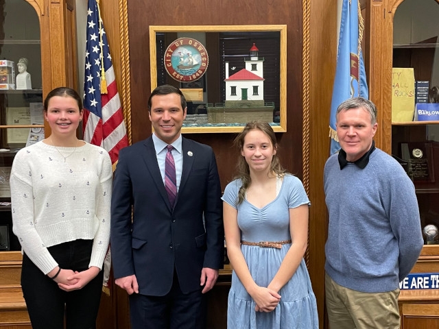 Mayor Barlow Appoints New Students to Oswego Youth Bureau Board of Directors