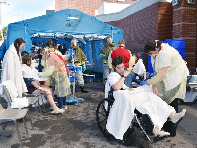 Oswego Hospital Holds Annual Decontamination Drill May 16th