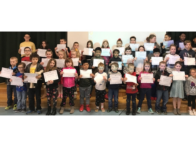 Granby Elementary Honors Students for Perseverance