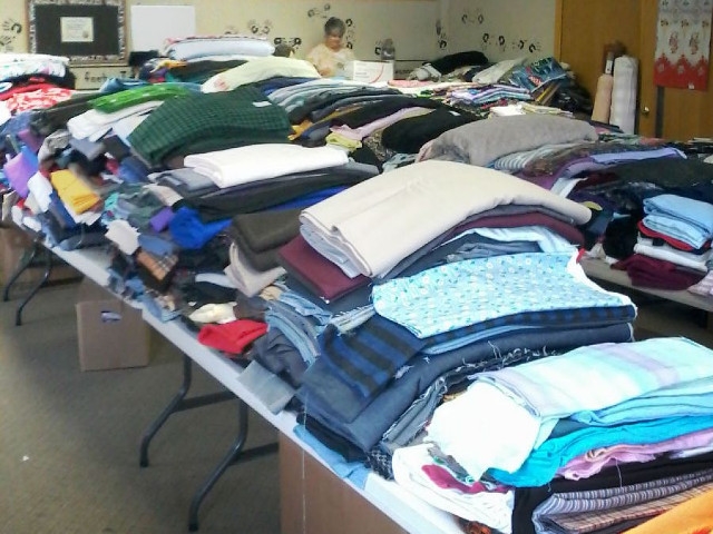 Date Announced for Fourth Annual Fabric Sale Fundraiser