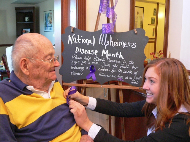 Bishop’s Commons Spotlights Alzheimer’s Awareness Month