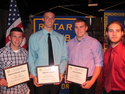 Oswego Rotary Club recognizes top seniors