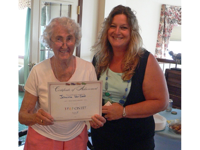 Bishop’s Commons Residents Complete “Walk to Las Vegas Challenge”