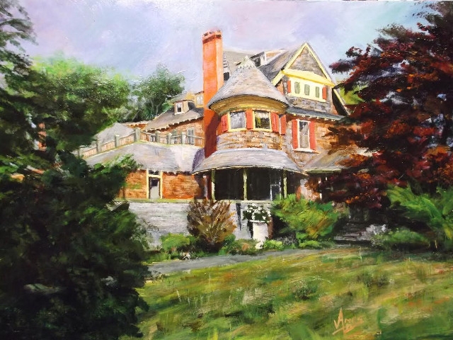 Local Artist's Painting Juried Into International Exhibition