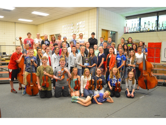 OMS String Orchestra and Chorus Receive Distinction Awards