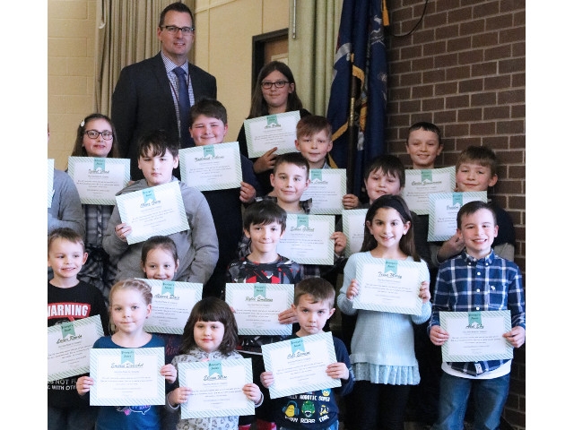 Volney Honors Students Who Show Integrity