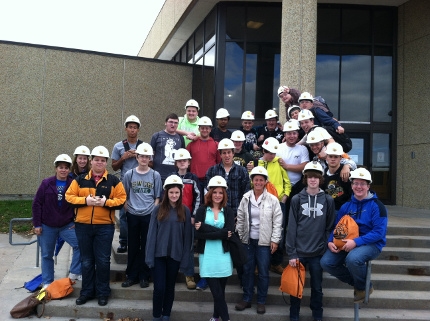 OHS students experience construction Career Days