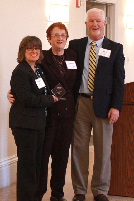 Joanne Gardner recognized by ARISE for her volunteer service