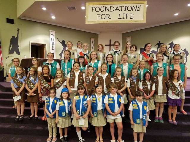 Local Girl Scouts Recognized For Earning Awards