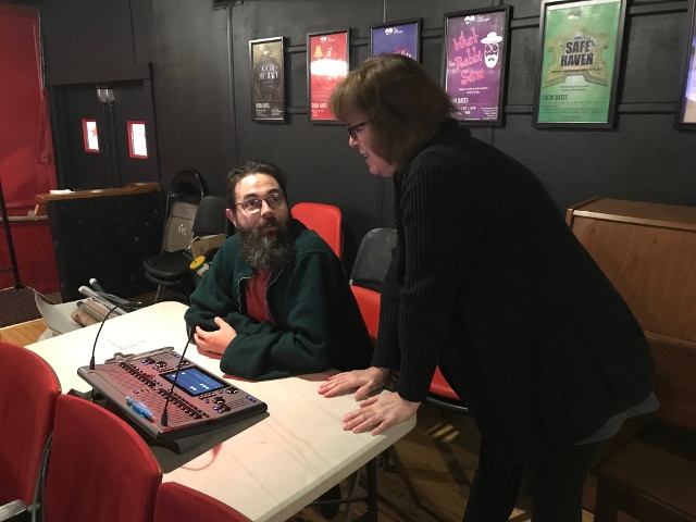 Hats Off to Tom Fazzio, Technical Director for Oswego Players