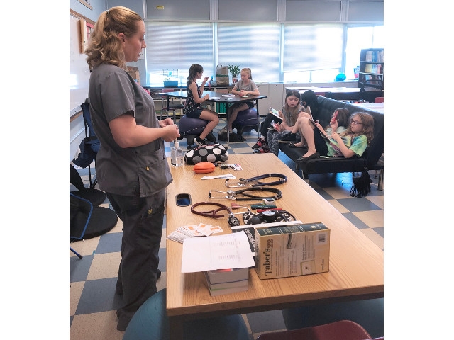 Leighton Career Fair Offers Insights for Students in Grades 4-6