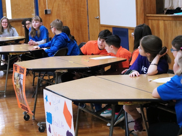 Leighton Elementary Students Battle It Out with Books