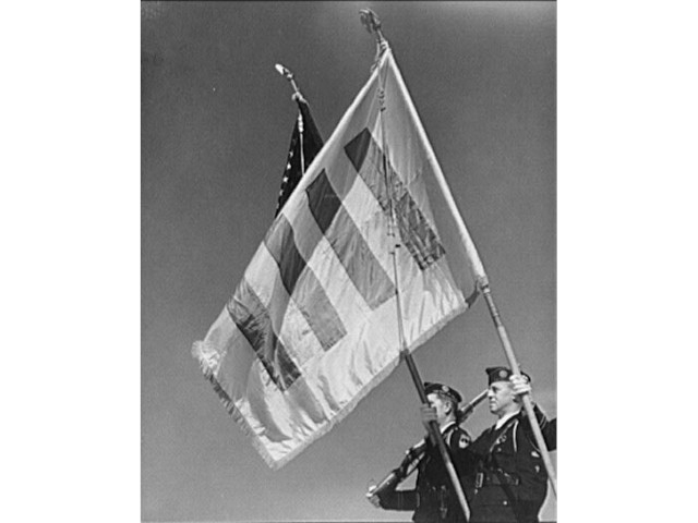Historic Flag of the Four Freedoms to Fly at Fort Ontario