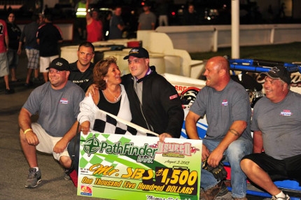 Rookie Danny Abt is Oswego Speedway’s Mr. Small Block Supermodified