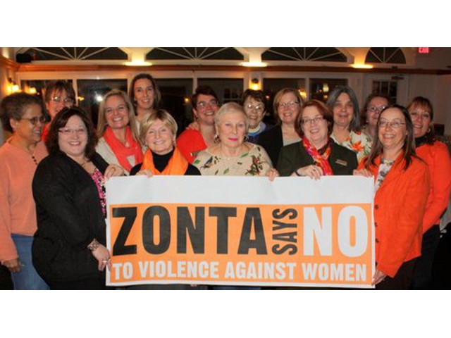 Zonta Club of Oswego Says NO to Violence Against Women