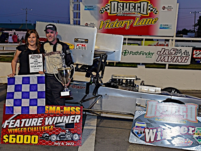 Ordway Jr. Pockets $6,000 with First Career Oswego Feature Win