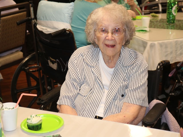 Morningstar Residents Celebrate St. Patrick’s Day