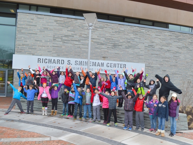 Leighton School Students Visit Shineman Center at SUNY Oswego