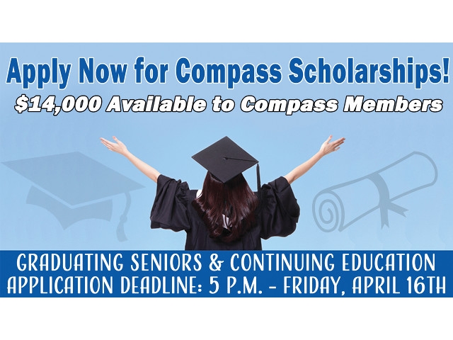 Compass FCU Scholarship Deadline Just One Week Away