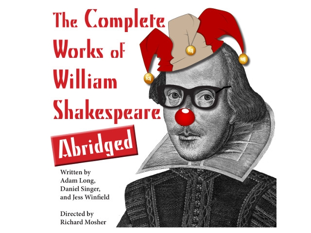 TDJ To Present "Complete Works of William Shakespeare (Abridged)"