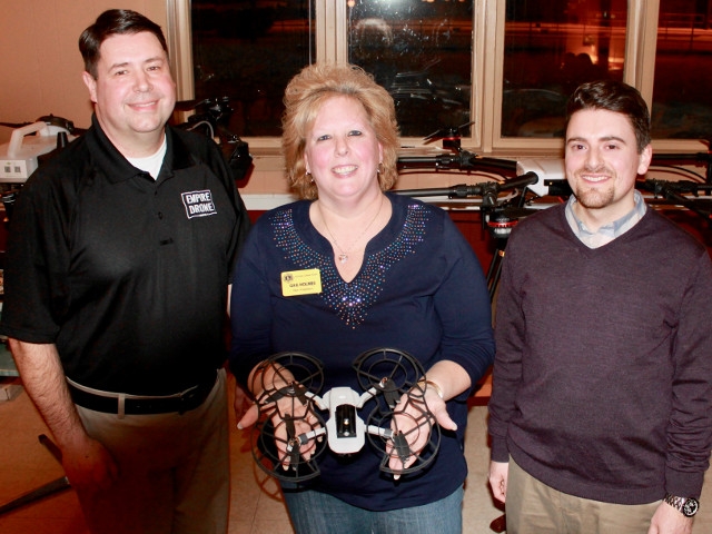 Empire Drone Company Visits Fulton Lions Club