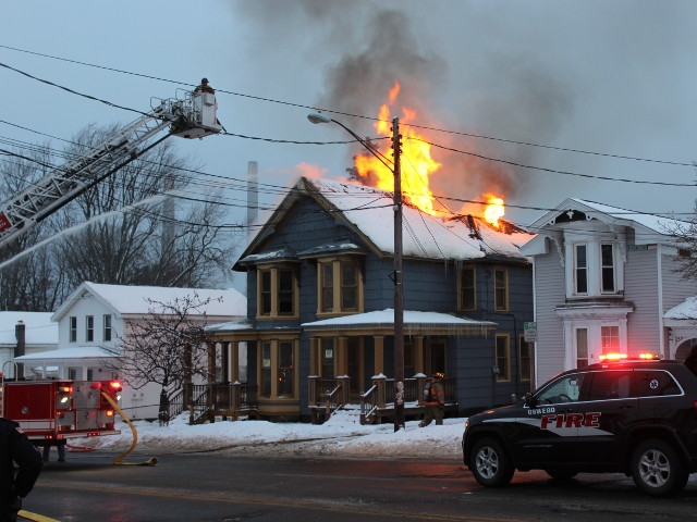 OFD Responds To Structure Fire at 123 West Bridge Street