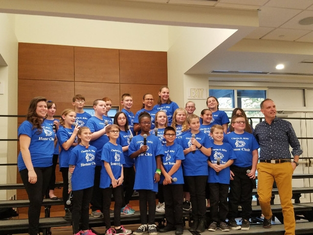 Groundbreaking Performance for Riley Elementary Honor Choir