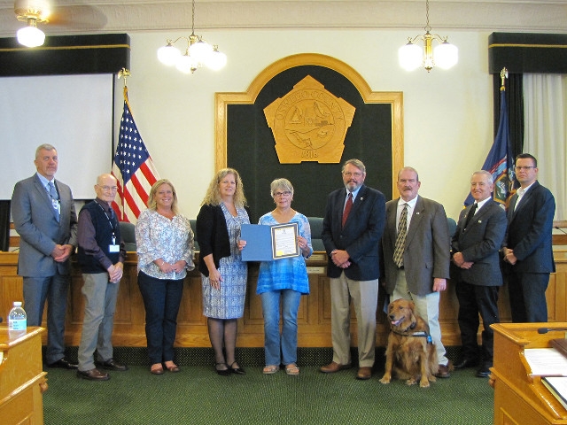 Kim Ryder Recognized by Oswego County Legislature