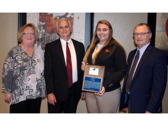Operation Oswego County Presents Award to EJ USA