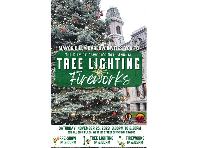 Mayor Barlow announces 2023 Tree Lighting Celebration &amp; Fireworks