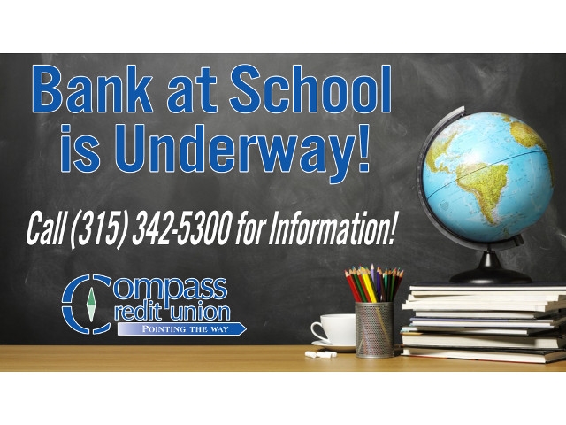 Modified Bank at School Program Continues at Compass Federal Credit Union