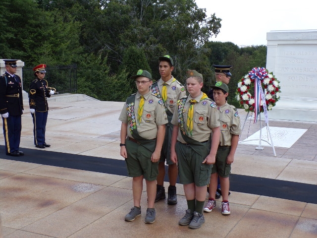 Hannibal Boy Scout Troop 780 Visits Washington, DC