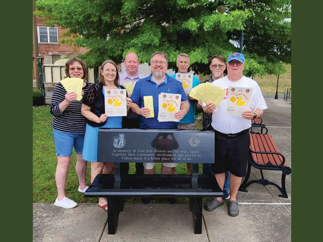 Fulton Lions’ 34th Charby’s Duck Derby Launches Sept. 8