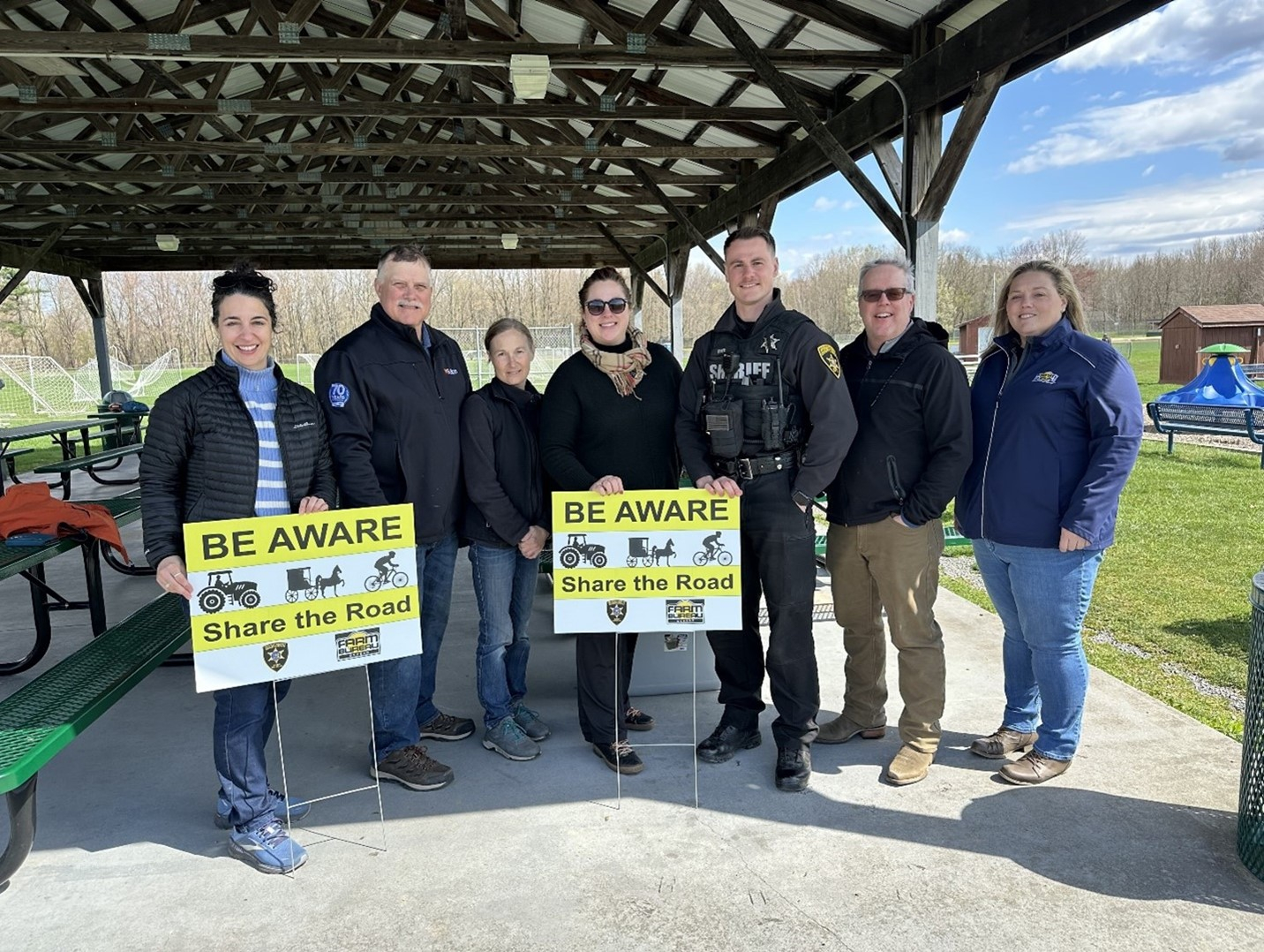 Oswego County Farm Bureau Urges Motorists to Watch for Slow-Moving Vehicles with New Yard Sign Campaign