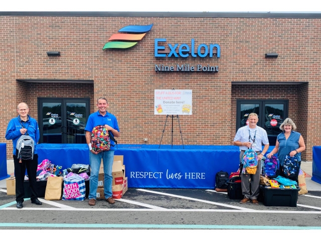 Exelon Supports United Way's Stuff-A-Bus Campaign