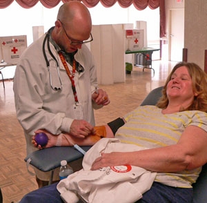 St. Luke Adult Day Health Care Program Hosts Red Cross Blood Drive