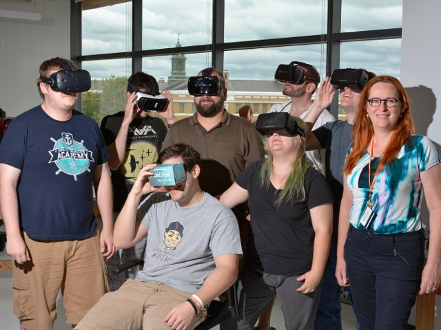 New Partnership Advances VR Research at SUNY Oswego