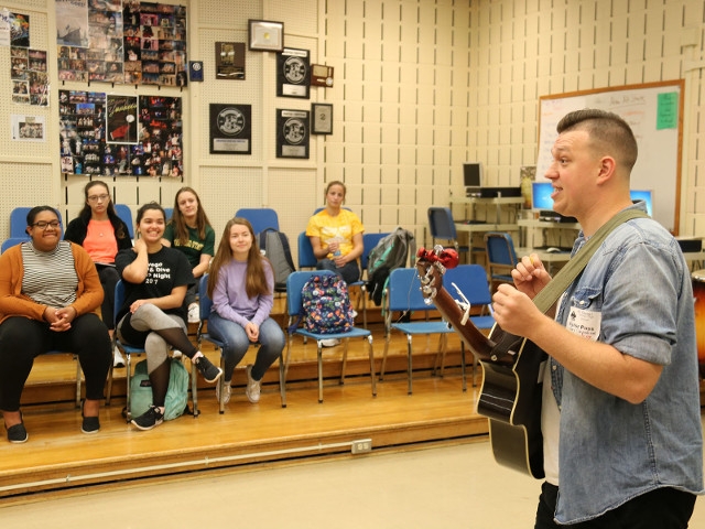 Gary Carpentier Returns From NBC’s “The Voice” to OHS