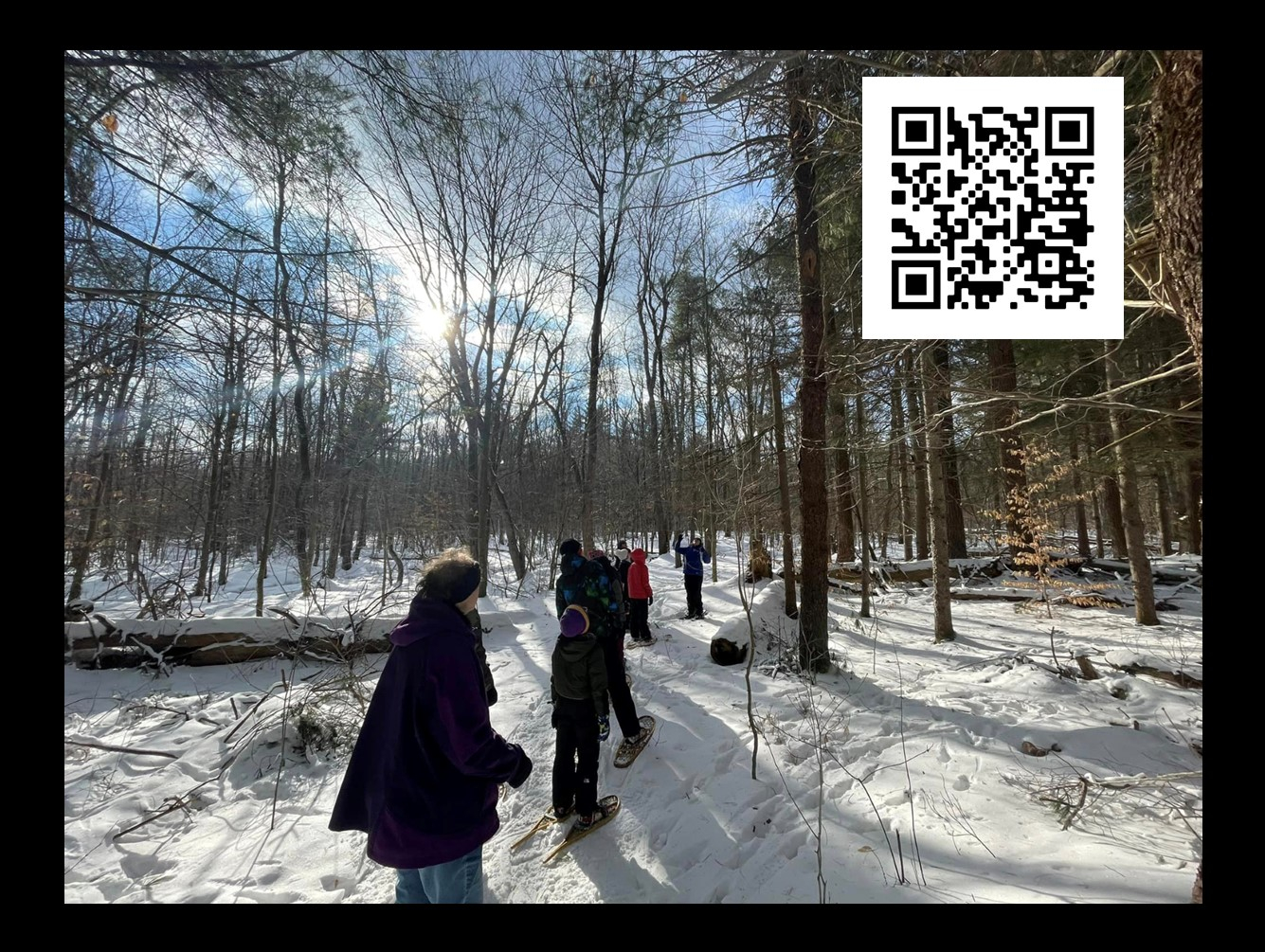 Guided Snowshoe Programs at the Amboy 4-H Environmental Education Center