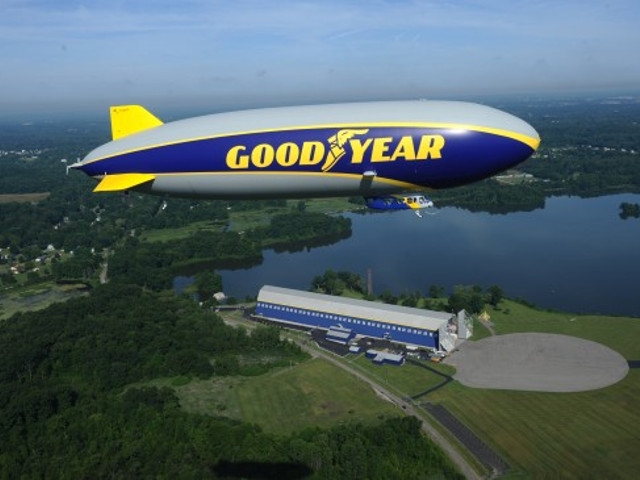 Oswego County Airport Plays Host to Goodyear Blimp Sept 13 - 15