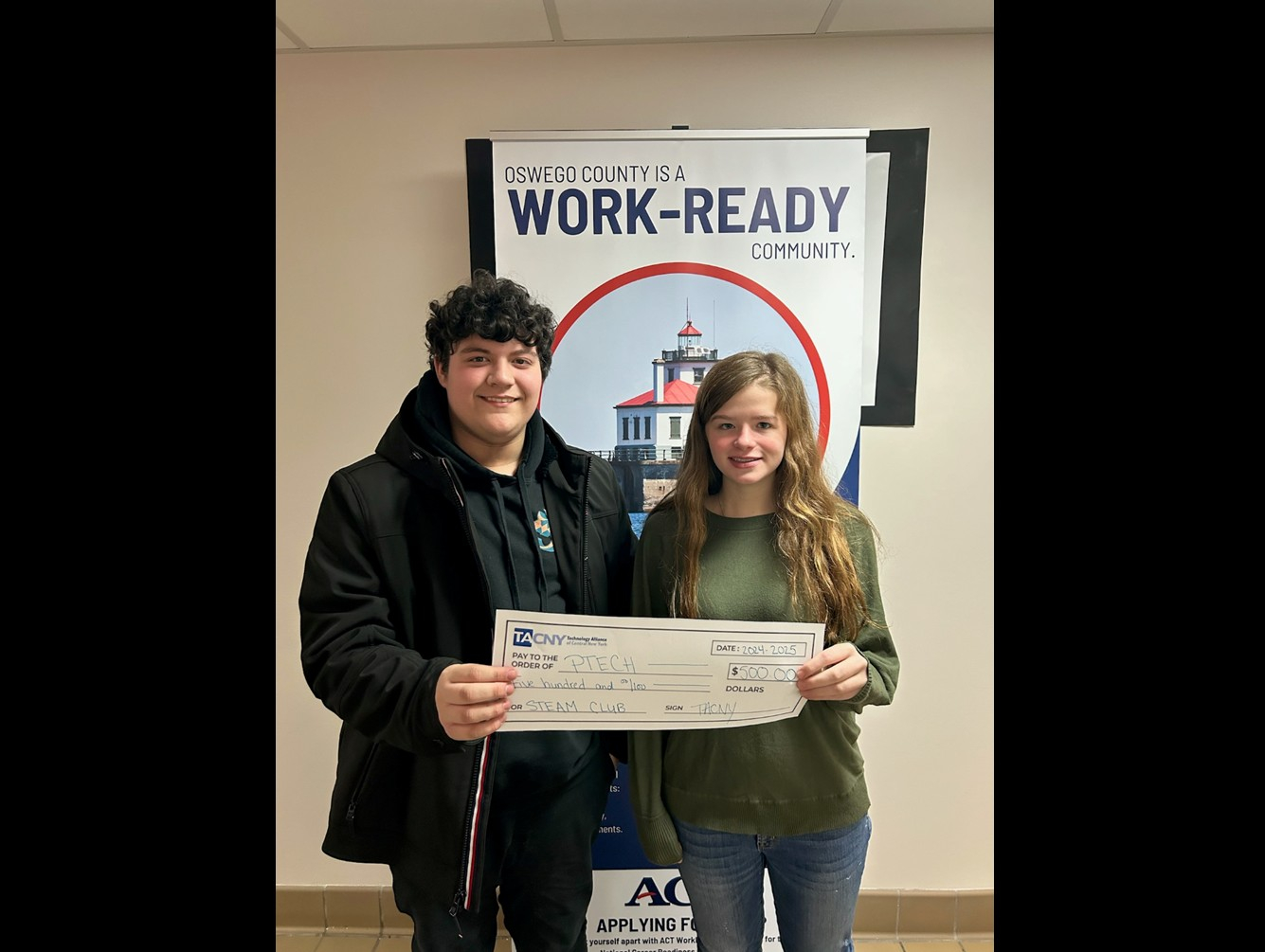 CiTi BOCES Receives $500 Donation from TACNY to Support After-School STEAM Programming
