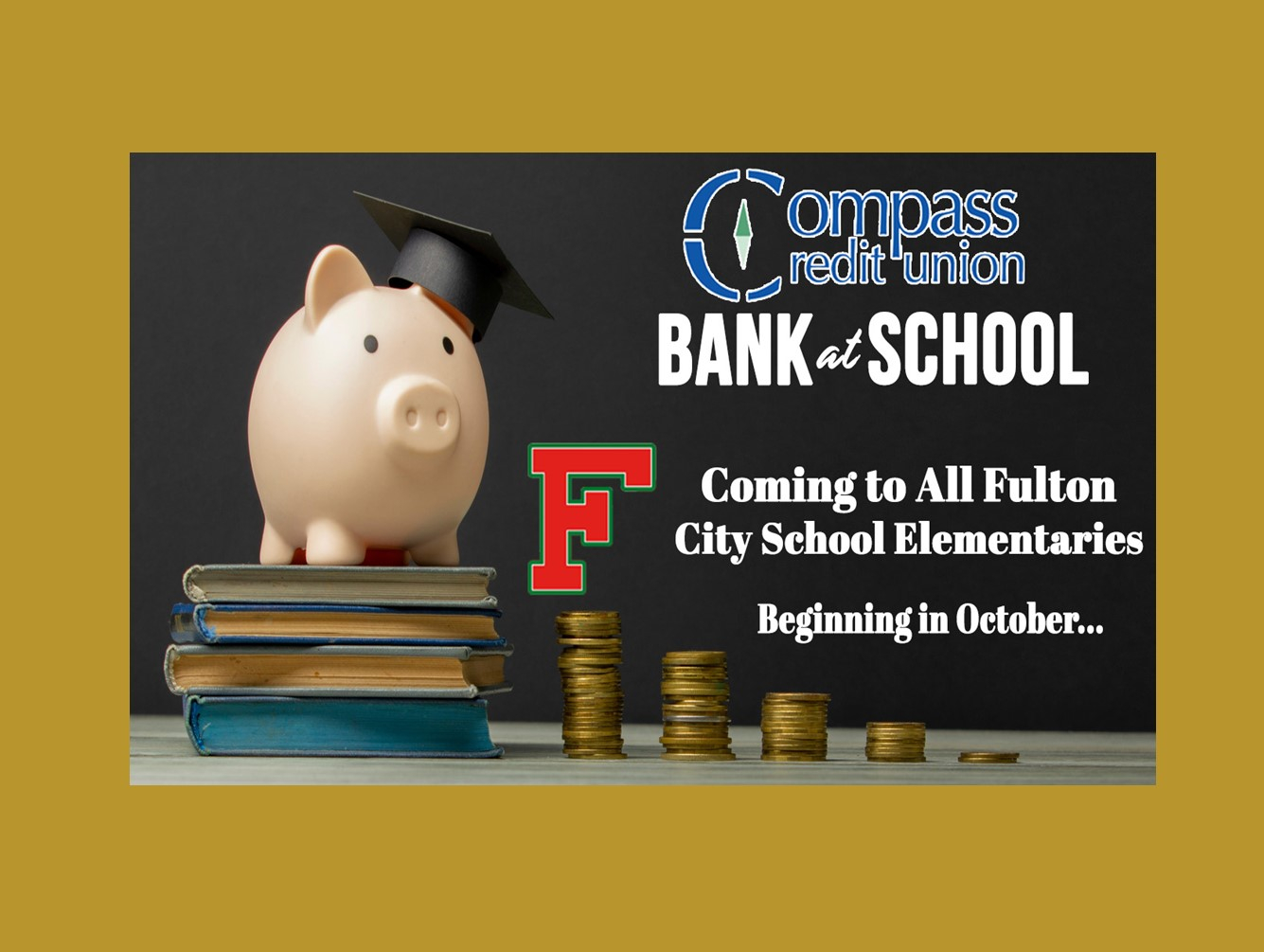Compass FCU's Bank at School Program Expanding to All Fulton City School District Elemenary Schools