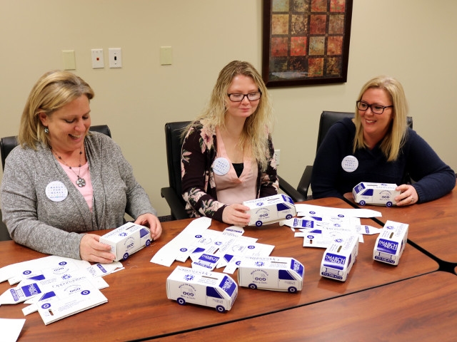 Oswego County Opportunities Distributes 'March For Meals' Donation Boxes
