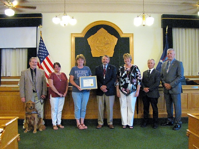 Oswego County Recognizes Helen Chetney on Retirement