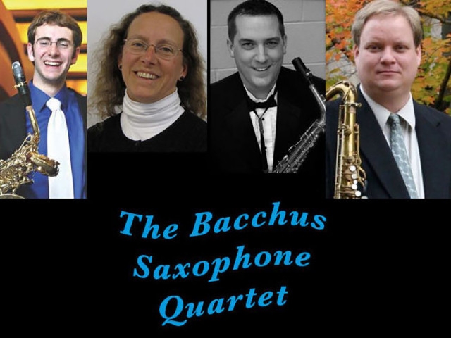 Bacchus Saxophone Quartet to Offer Wide-Ranging Performance March 3
