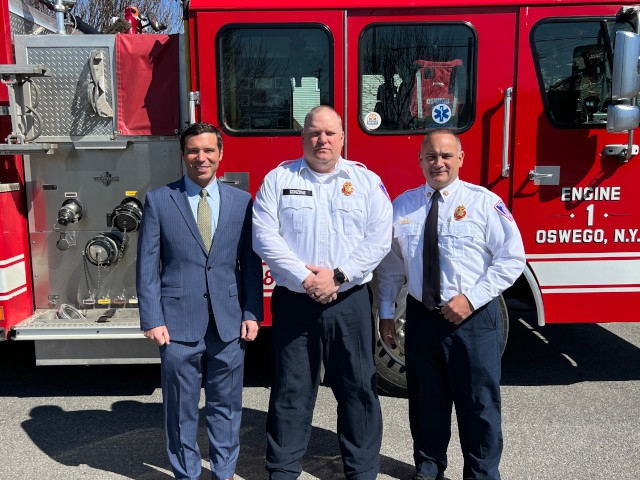 Mayor Barlow Appoints Paul Conzone Assistant Chief of Oswego Fire Department