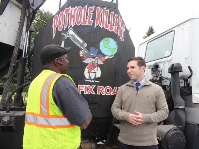 "Pothole Killer" Comes to Streets of Oswego